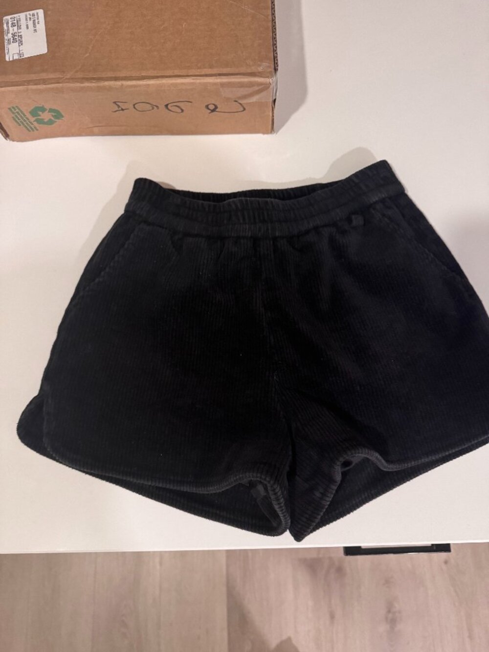 corduroy shorts